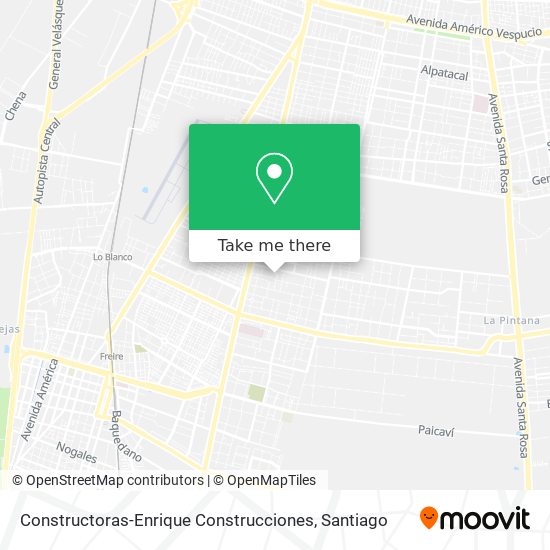 Constructoras-Enrique Construcciones map