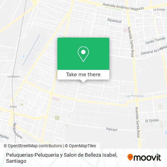 Peluquerias-Peluqueria y Salon de Belleza Isabel map