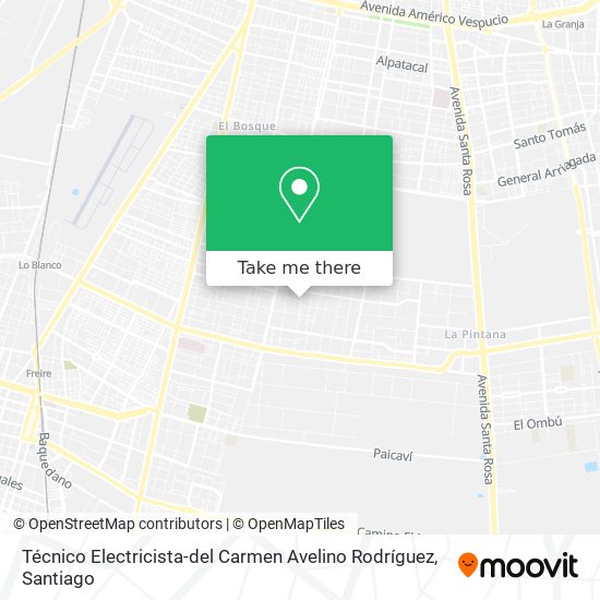 Técnico Electricista-del Carmen Avelino Rodríguez map