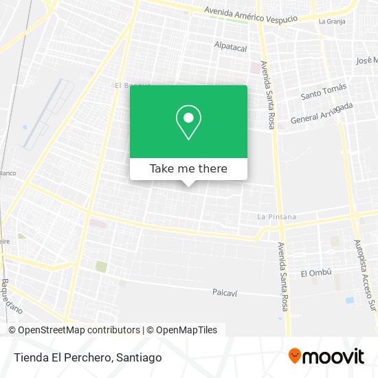 Tienda El Perchero map