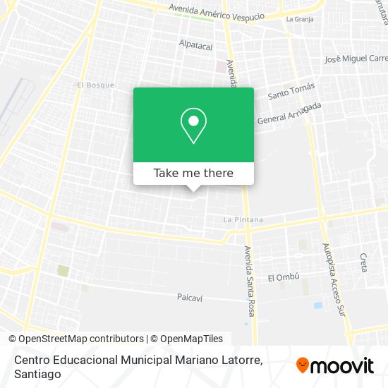 Centro Educacional Municipal Mariano Latorre map