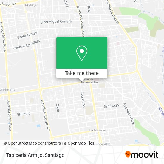 Tapiceria Armijo map