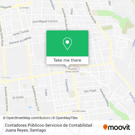 Mapa de Contadores Públicos-Servicios de Contabilidad Juana Reyes