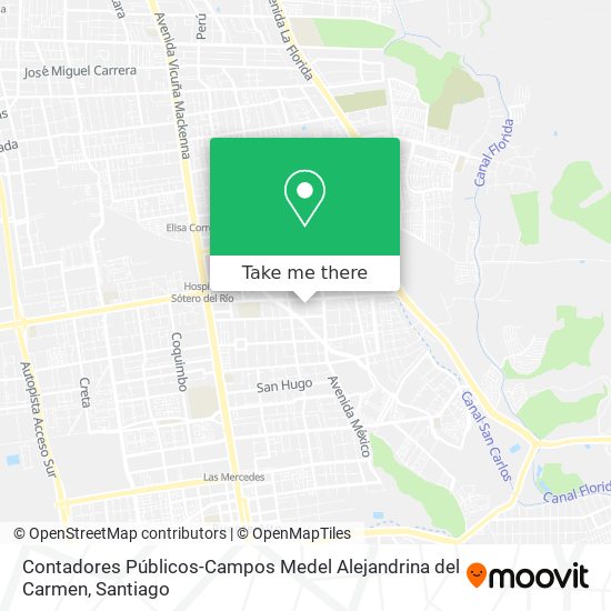 Mapa de Contadores Públicos-Campos Medel Alejandrina del Carmen