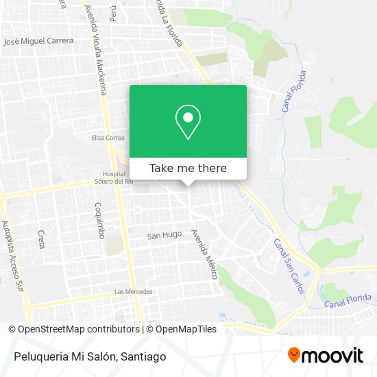 Peluqueria Mi Salón map