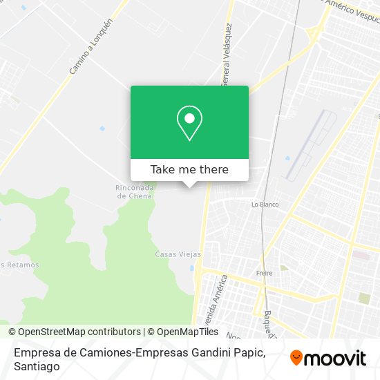 Empresa de Camiones-Empresas Gandini Papic map