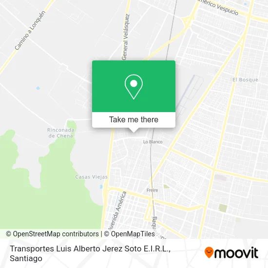 Transportes Luis Alberto Jerez Soto E.I.R.L. map