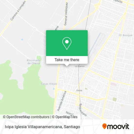 Ivipa Iglesia Villapanamericana map