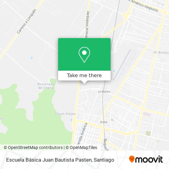 Escuela Básica Juan Bautista Pasten map