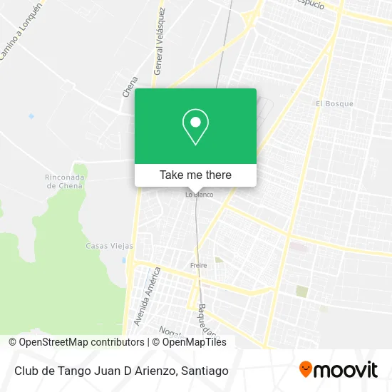 Club de Tango Juan D Arienzo map