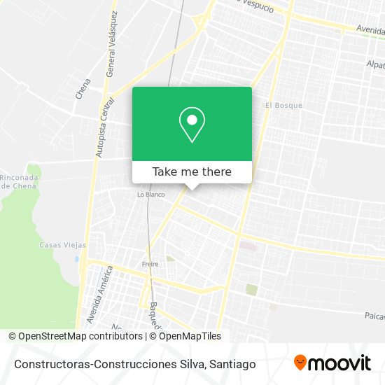 Mapa de Constructoras-Construcciones Silva