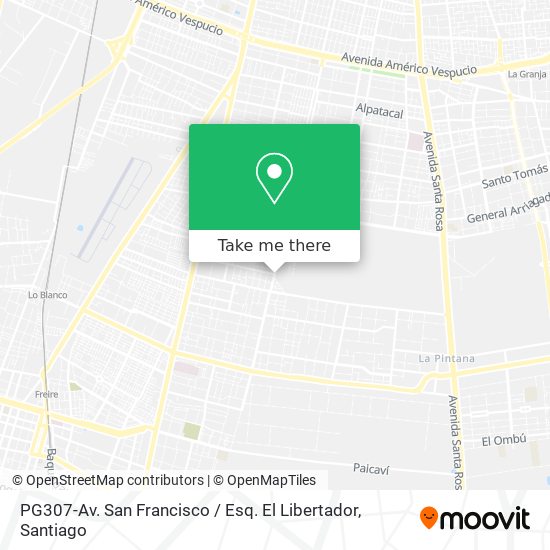 PG307-Av. San Francisco / Esq. El Libertador map