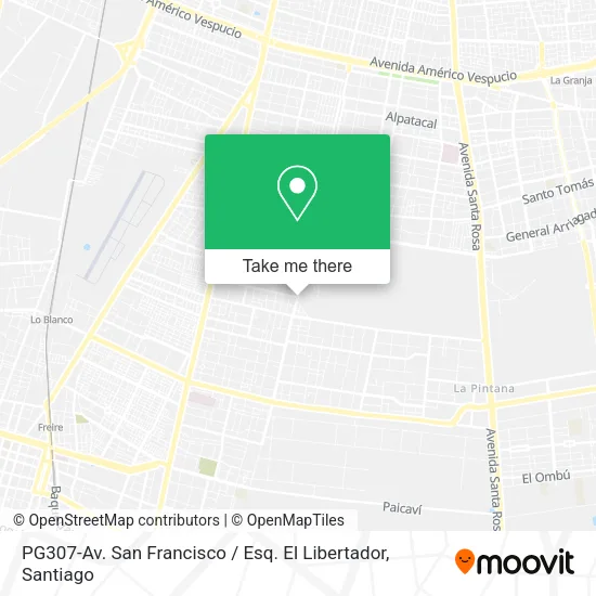 PG307-Av. San Francisco / Esq. El Libertador map