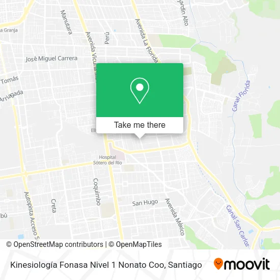 Kinesiología Fonasa Nivel 1 Nonato Coo map