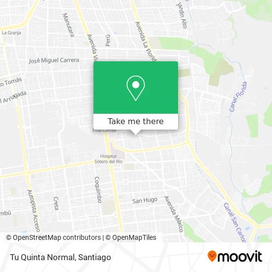 Tu Quinta Normal map