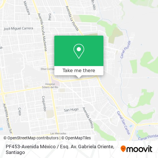 PF453-Avenida México / Esq. Av. Gabriela Oriente map