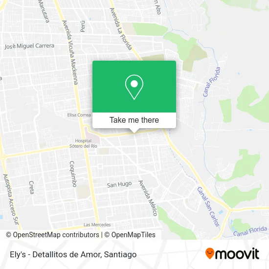 Ely's - Detallitos de Amor map