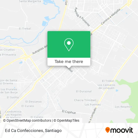 Ed Ca Confecciones map