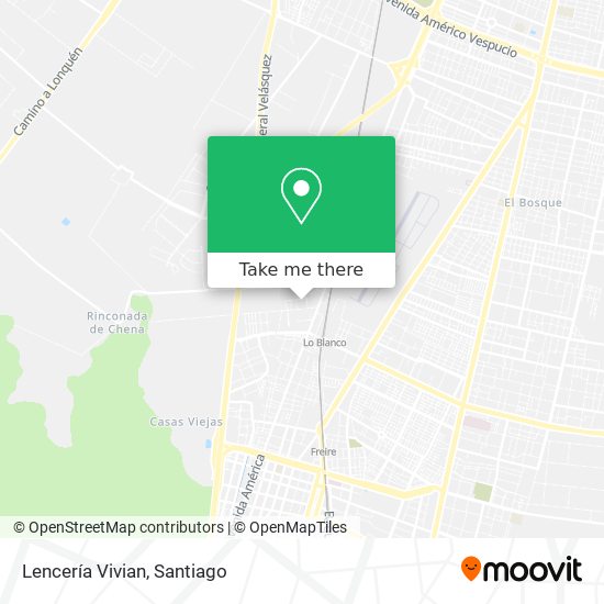 Lencería Vivian map