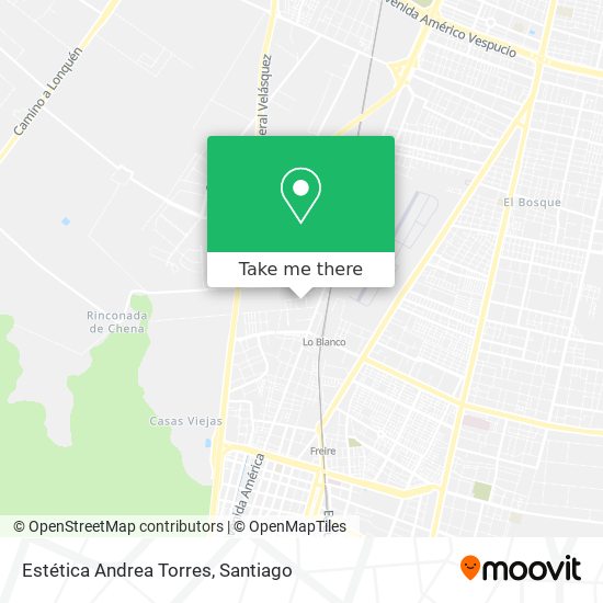 Estética Andrea Torres map