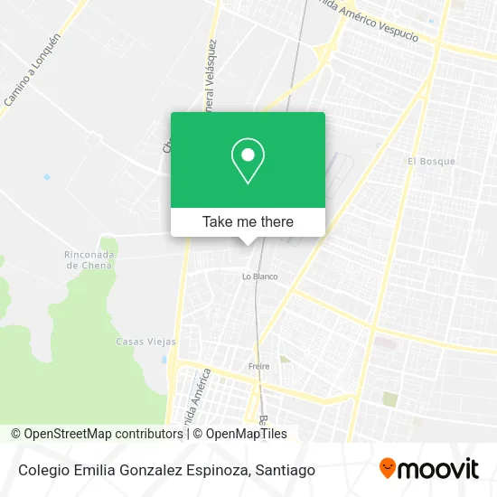 Colegio Emilia Gonzalez Espinoza map