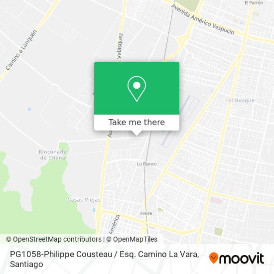 PG1058-Philippe Cousteau / Esq. Camino La Vara map