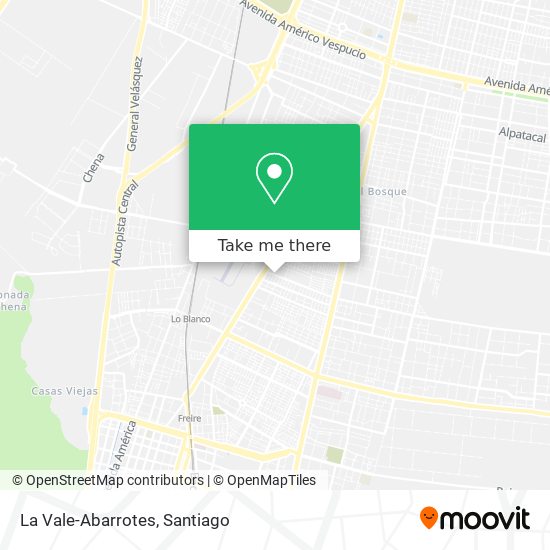 La Vale-Abarrotes map