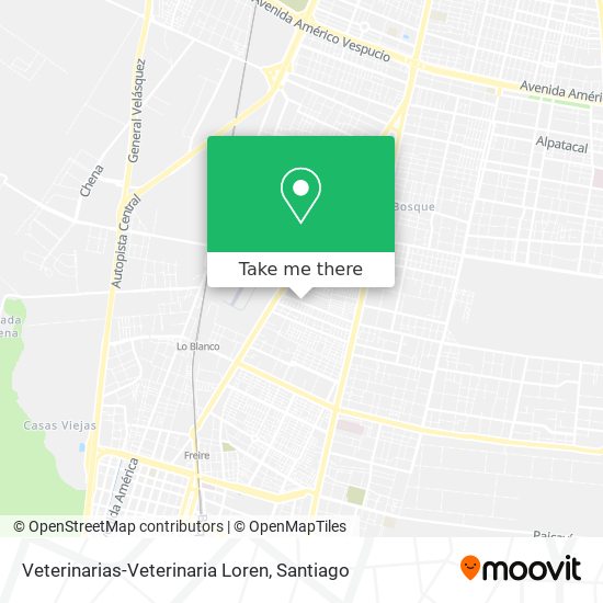 Veterinarias-Veterinaria Loren map