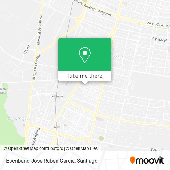 Escribano-José Rubén García map