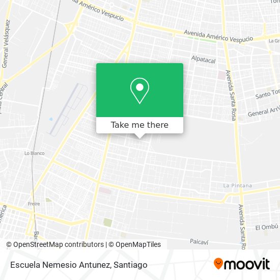 Mapa de Escuela Nemesio Antunez