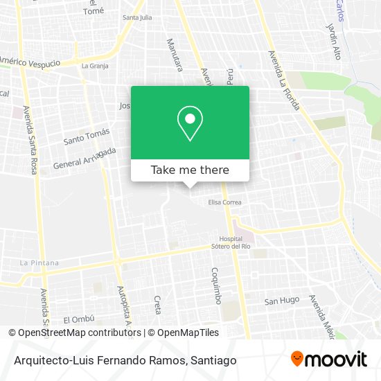 Mapa de Arquitecto-Luis Fernando Ramos