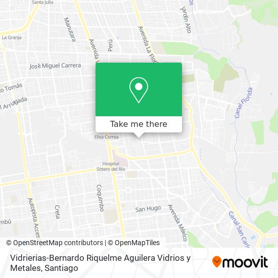 Vidrierias-Bernardo Riquelme Aguilera Vidrios y Metales map