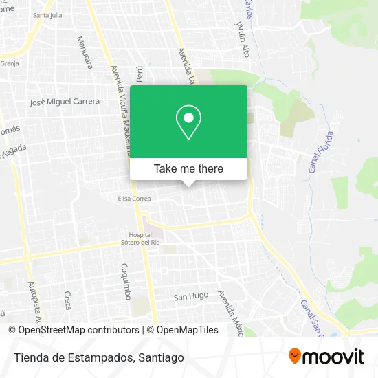 Tienda de Estampados map