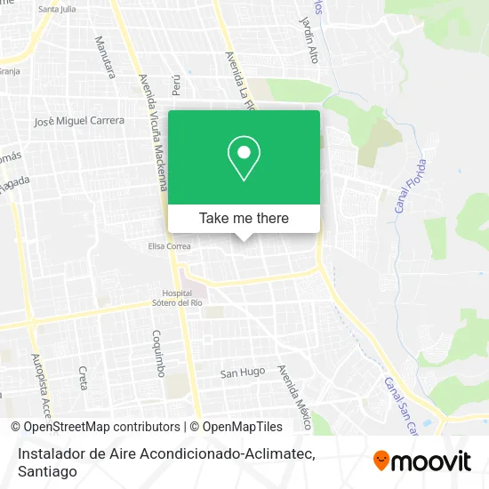 Instalador de Aire Acondicionado-Aclimatec map