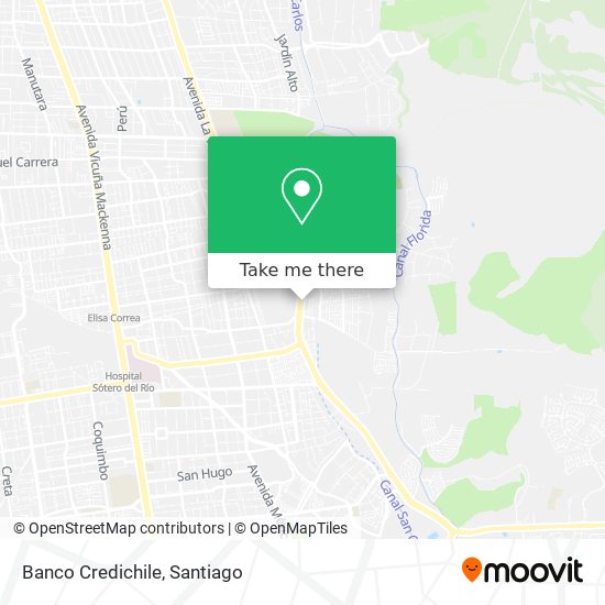 Mapa de Banco Credichile