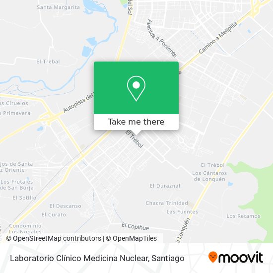 Laboratorio Clínico Medicina Nuclear map