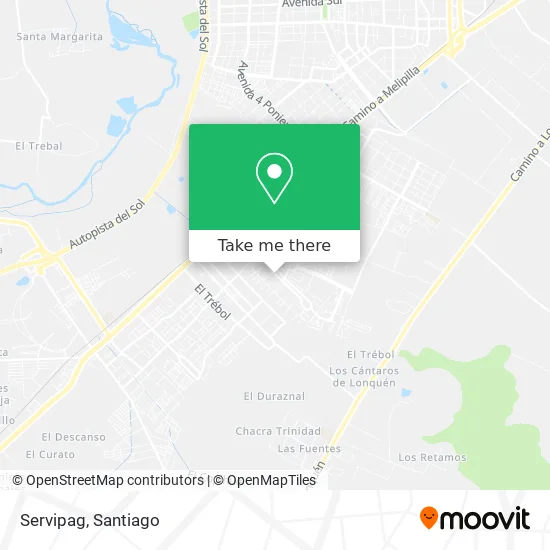 Servipag map