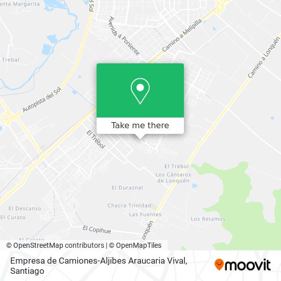 Empresa de Camiones-Aljibes Araucaria Vival map