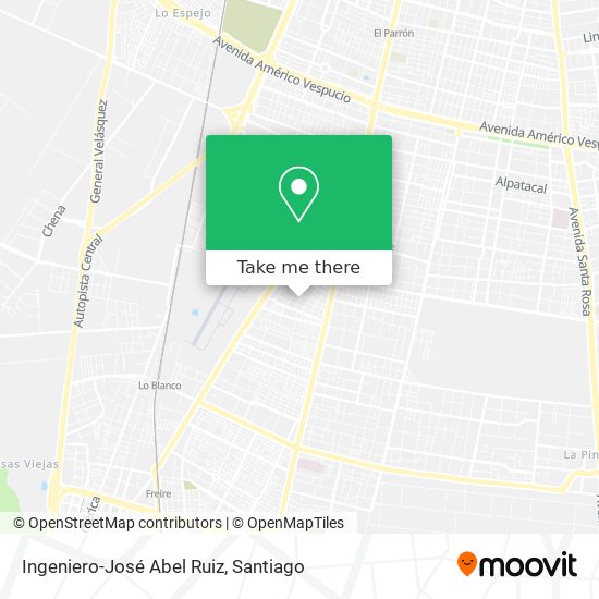 Ingeniero-José Abel Ruiz map