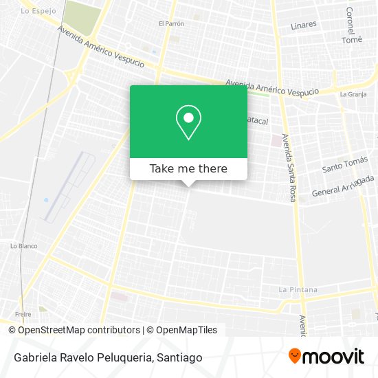 Mapa de Gabriela Ravelo Peluqueria