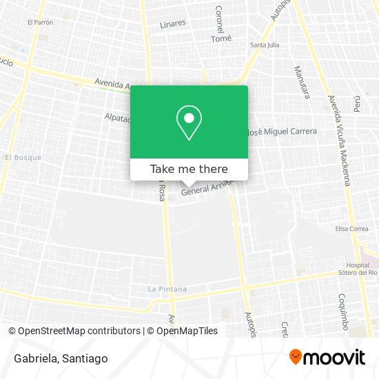 Gabriela map