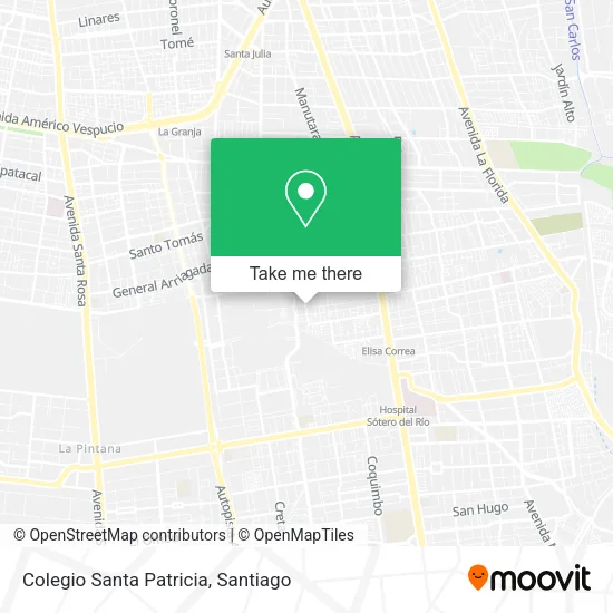 Colegio Santa Patricia map