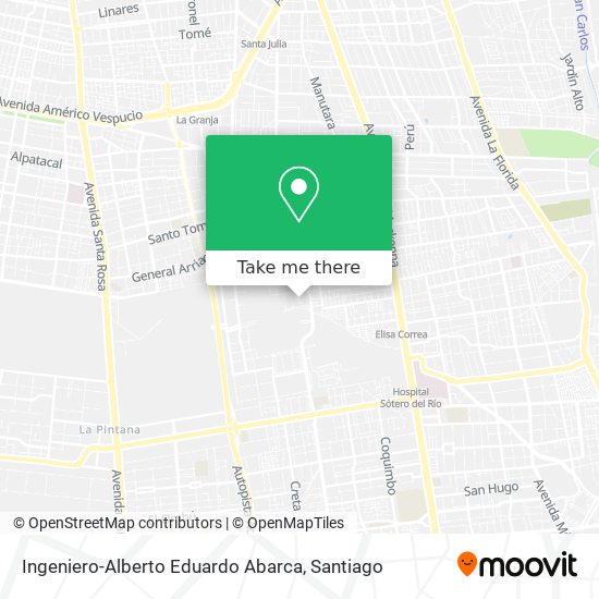 Mapa de Ingeniero-Alberto Eduardo Abarca