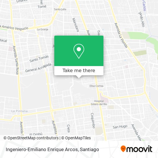 Ingeniero-Emiliano Enrique Arcos map