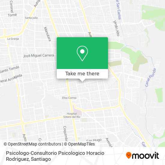 Mapa de Psicologo-Consultorio Psicologico Horacio Rodriguez