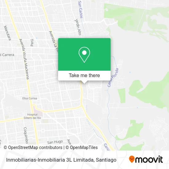 Inmobiliarias-Inmobiliaria 3L Limitada map