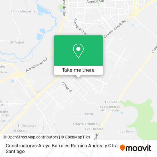 Mapa de Constructoras-Araya Barrales Romina Andrea y Otra