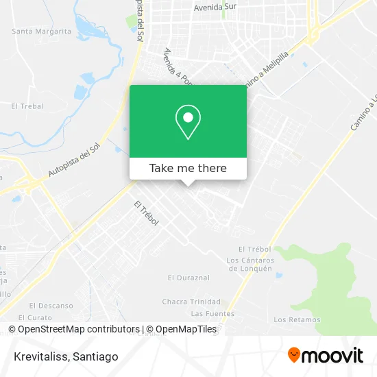 Krevitaliss map