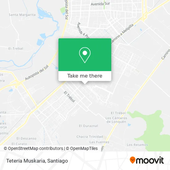 Tetería Muskaria map