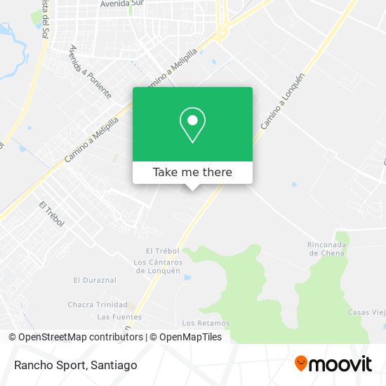 Rancho Sport map